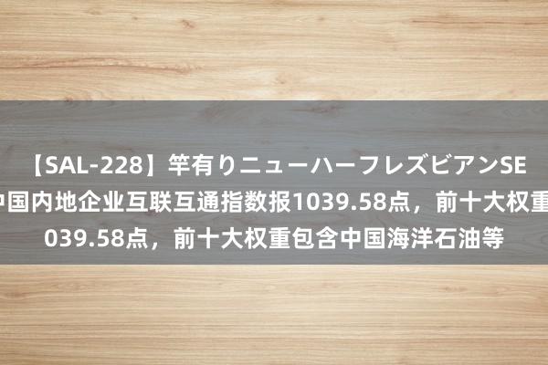 【SAL-228】竿有りニューハーフレズビアンSEX1125分 中证外洋中国内地企业互联互通指数报1039.58点，前十大权重包含中国海洋石油等