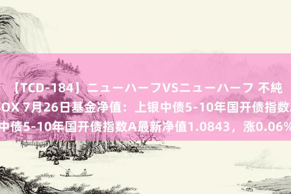 【TCD-184】ニューハーフVSニューハーフ 不純同性肛遊ベストセラーBOX 7月26日基金净值:上银中债5-10年国开债指数A最新净值1.0843,涨0.06%