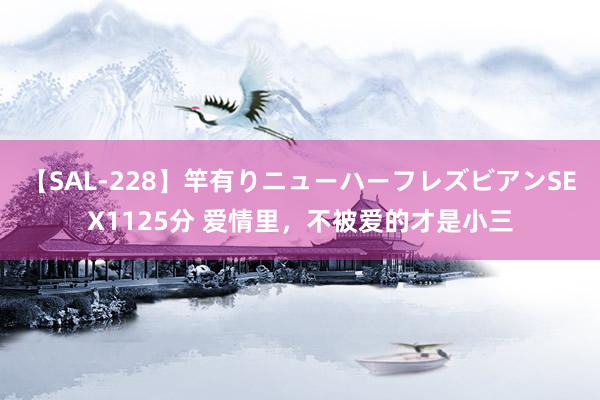 【SAL-228】竿有りニューハーフレズビアンSEX1125分 爱情里,不被爱的才是小三