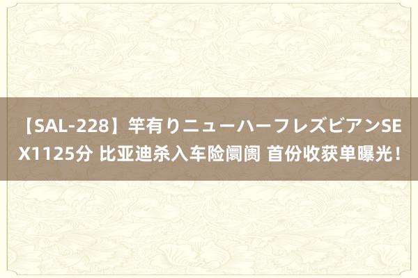 【SAL-228】竿有りニューハーフレズビアンSEX1125分 比亚迪杀入车险阛阓 首份收获单曝光!