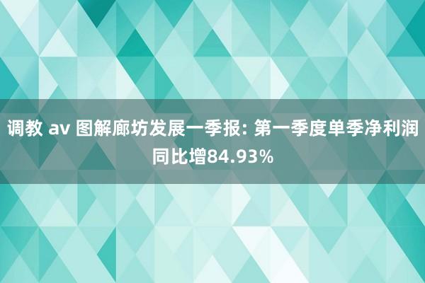 调教 av 图解廊坊发展一季报: 第一季度单季净利润同比增84.93%